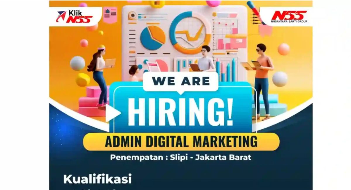 Tanpa Syarat S1! Kliknss Parts Buka Lowongan Admin Digital Marketing di Jakarta Barat, Terbuka untuk Lulusan SMA